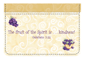 Fruit of the Spirit Debit Caddy